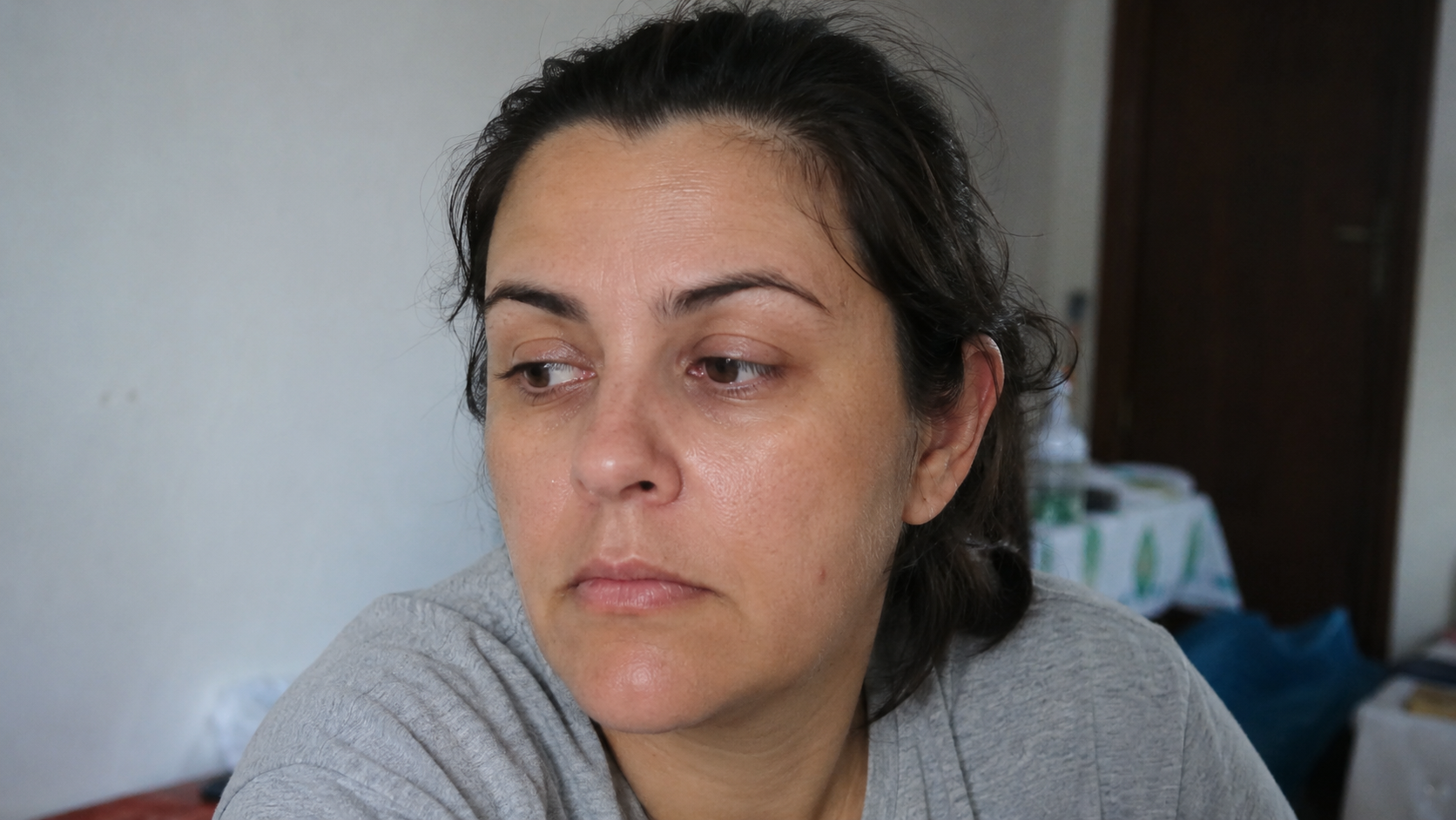 Photo-Realism Calibration: Natural Skin Texture, Sideward Gaze, and Camera-Grade Portrait Authenticity