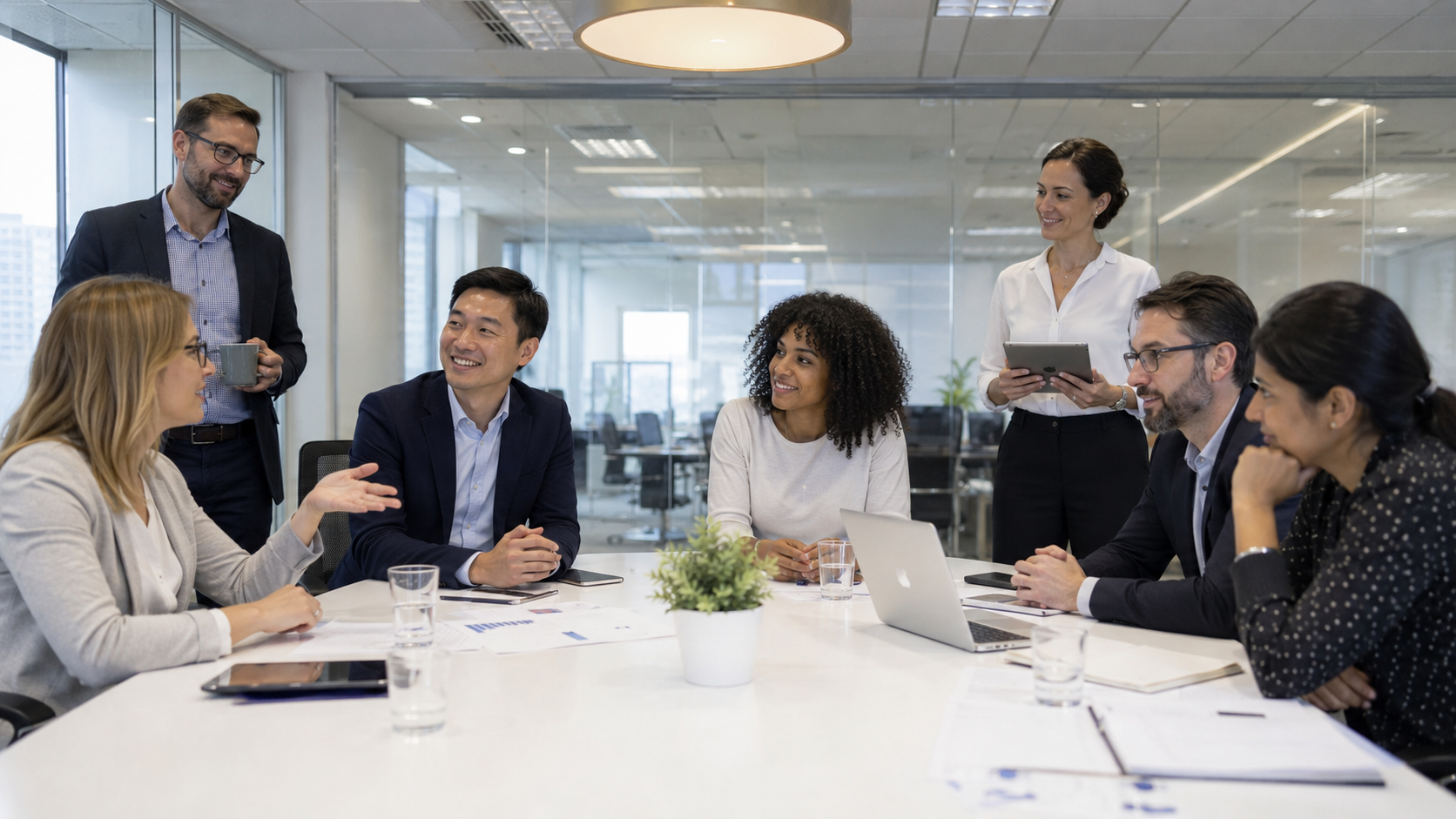 Photo-Realism Calibration for Business Team Stock Photos: Breaking the White Boardroom Template