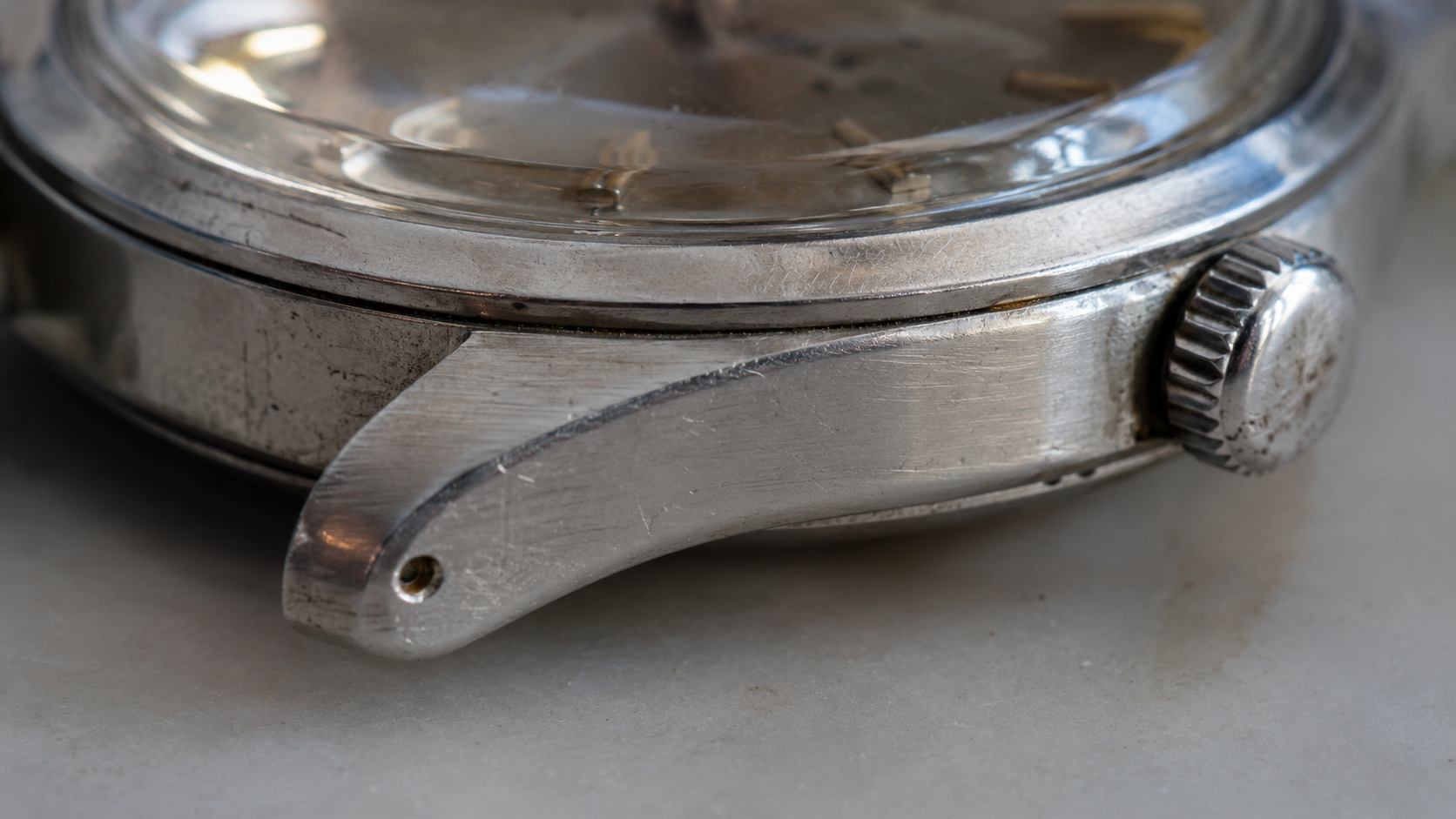 Photo-Realism Study of a Weathered Steel Watch Case: Building Camera-Grade Material Authenticity